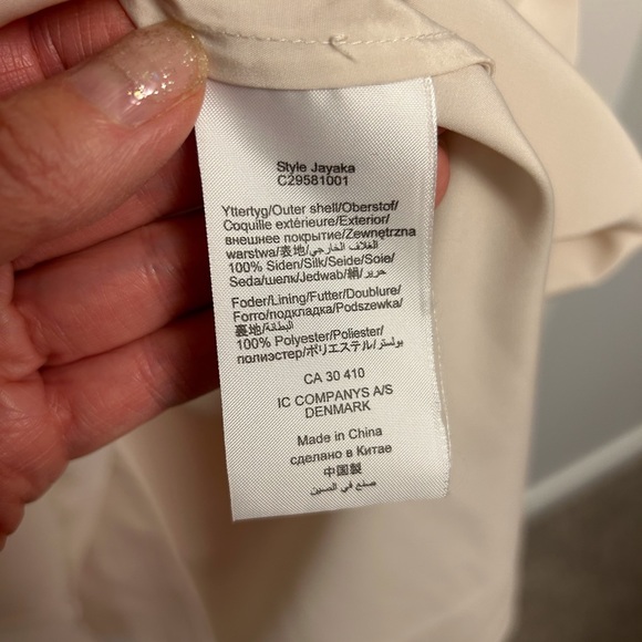 Inwear silk crepe overlay shift dress - Picture 4 of 8